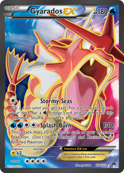 Gyarados-EX, BREAKpoint #114, Pokémon TCG card