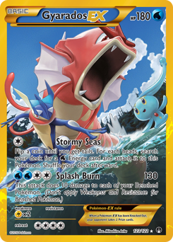 Gyarados-EX, BREAKpoint #123, Pokémon TCG card