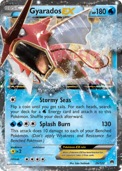 Gyarados-EX, BREAKpoint #26, Pokémon TCG card