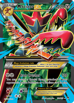 M Scizor-EX, BREAKpoint #120, Pokémon TCG card