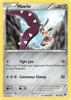 Mawile, BREAKpoint #78, Pokémon TCG card