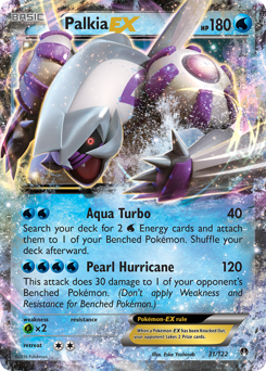 Palkia-EX, BREAKpoint #31, Pokémon TCG card