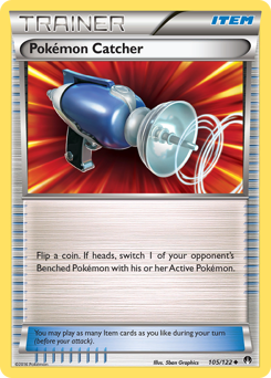 Pokémon Catcher, BREAKpoint #105, Pokémon TCG card
