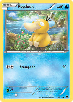 Psyduck, BREAKpoint #16, Pokémon TCG card