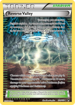 Reverse Valley, BREAKpoint #110, Pokémon TCG card