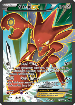 Scizor-EX, BREAKpoint #119, Pokémon TCG card