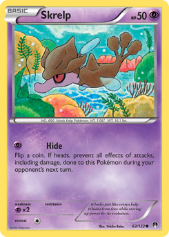 Skrelp, BREAKpoint #63, Pokémon TCG card