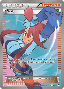 Skyla, BREAKpoint #122, Pokémon TCG card