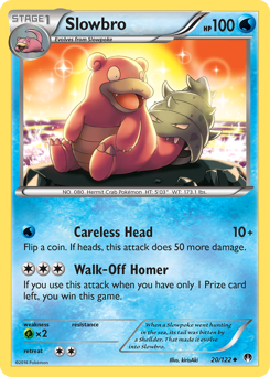 Slowbro, BREAKpoint #20, Pokémon TCG card