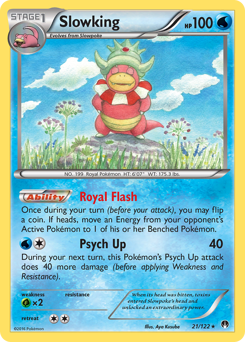Slowking, BREAKpoint #21, Pokémon TCG card