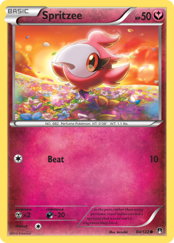 Spritzee, BREAKpoint #84, Pokémon TCG card
