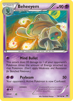 Beheeyem, BREAKthrough #74, Pokémon TCG card