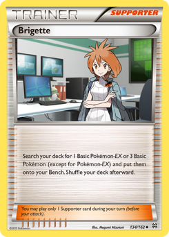 Brigette, BREAKthrough #134, Pokémon TCG card