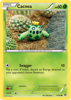 Cacnea, BREAKthrough #4, Pokémon TCG card