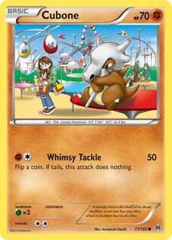 Cubone, BREAKthrough #77, Pokémon TCG card