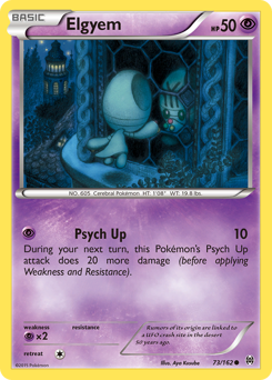 Elgyem, BREAKthrough #73, Pokémon TCG card
