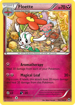 Floette, BREAKthrough #102, Pokémon TCG card