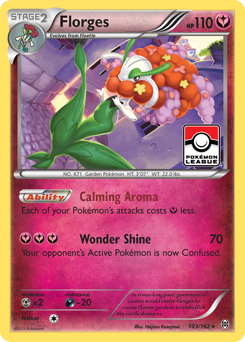 Florges, BREAKthrough #103, Pokémon TCG card