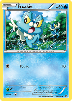 Froakie, BREAKthrough #46, Pokémon TCG card