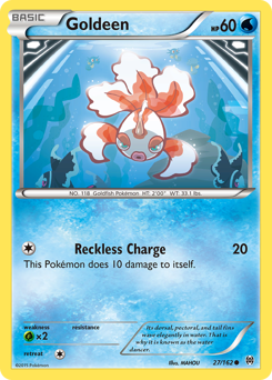 Goldeen, BREAKthrough #27, Pokémon TCG card