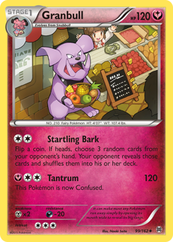 Granbull, BREAKthrough #99, Pokémon TCG card