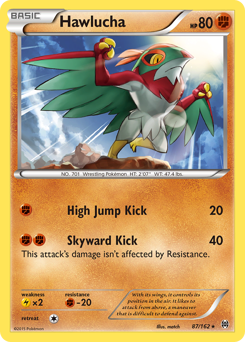 Hawlucha, BREAKthrough #87, Pokémon TCG card