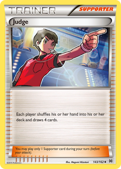 Judge, BREAKthrough #143, Pokémon TCG card