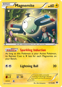 Magnemite, BREAKthrough #51, Pokémon TCG card