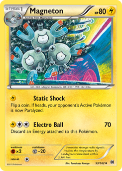 Magneton, BREAKthrough #53, Pokémon TCG card
