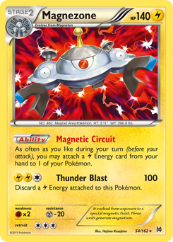 Magnezone, BREAKthrough #54, Pokémon TCG card