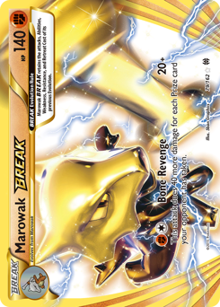 Marowak BREAK, BREAKthrough #79, Pokémon TCG card