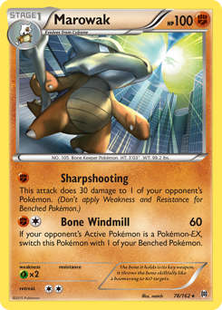 Marowak, BREAKthrough #78, Pokémon TCG card