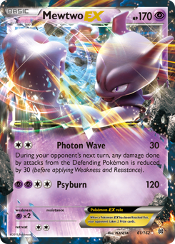 Mewtwo-EX, BREAKthrough #61, Pokémon TCG card