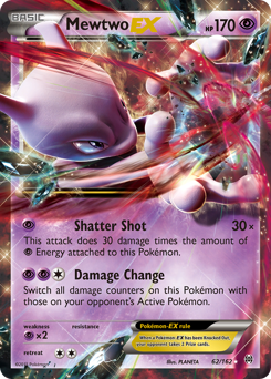 Mewtwo-EX, BREAKthrough #62, Pokémon TCG card