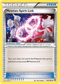 Mewtwo Spirit Link, BREAKthrough #144, Pokémon TCG card