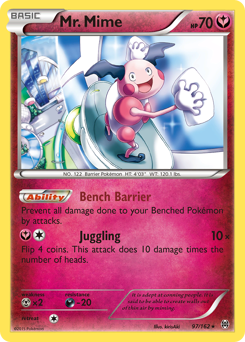 Mr. Mime, BREAKthrough #97, Pokémon TCG card