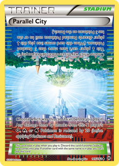 Parallel City, BREAKthrough #145, Pokémon TCG card