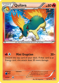 Quilava, BREAKthrough #19, Pokémon TCG card