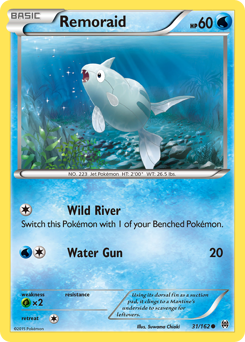 Remoraid, BREAKthrough #31, Pokémon TCG card