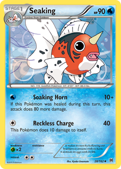 Seaking, BREAKthrough #28, Pokémon TCG card