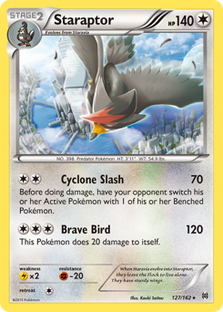 Staraptor, BREAKthrough #127, Pokémon TCG card
