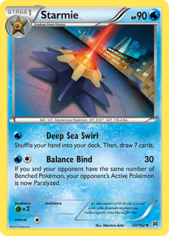 Starmie, BREAKthrough #30, Pokémon TCG card