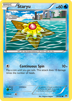 Staryu, BREAKthrough #29, Pokémon TCG card