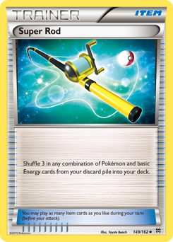 Super Rod, BREAKthrough #149, Pokémon TCG card