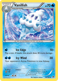 Vanillish, BREAKthrough #44, Pokémon TCG card