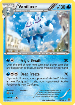 Vanilluxe, BREAKthrough #45, Pokémon TCG card