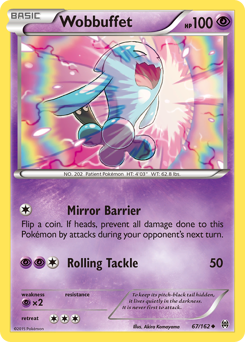 Wobbuffet, BREAKthrough #67, Pokémon TCG card