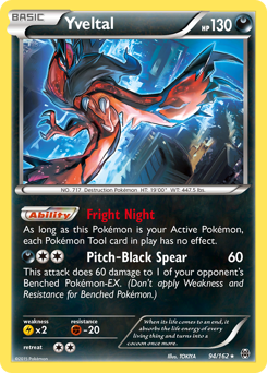 Yveltal, BREAKthrough #94, Pokémon TCG card