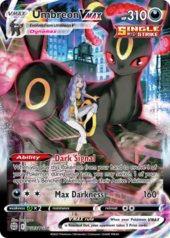 Umbreon VMAX, Brilliant Stars Trainer Gallery #TG23, Pokémon TCG card