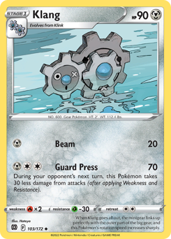 Klang, Brilliant Stars #103, Pokémon TCG card
